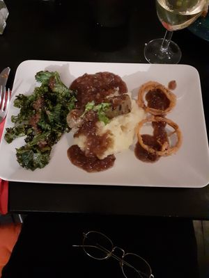 Sausage and mash at Manna London Restaurant - Maybe closed in North West London