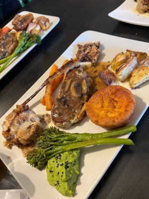 Vegan roast dinner was out of this world!  at Manna London Restaurant - Maybe closed in North West London