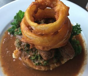 Bangers and mash at Manna London Restaurant - Maybe closed in North West London