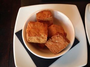side of crispy tofu at Manna London Restaurant - Maybe closed in North West London