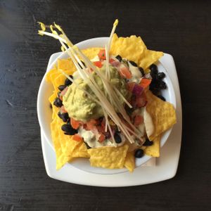 small nachos  at Manna London Restaurant - Maybe closed in North West London
