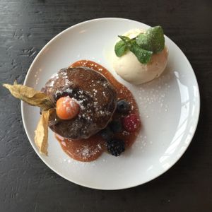 sticky toffee pudding  at Manna London Restaurant - Maybe closed in North West London