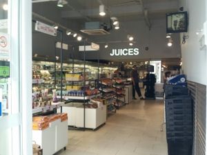 inside at Planet Organic in West London