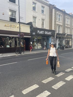   at Planet Organic in West London