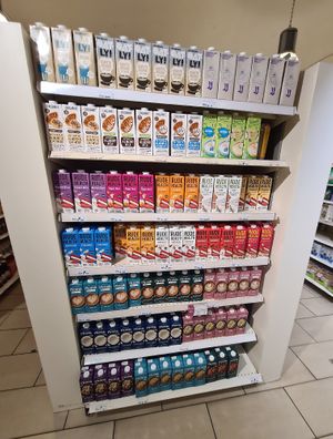 Options at Planet Organic in West London