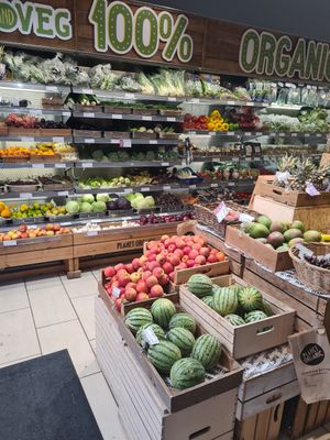 Options at Planet Organic in West London