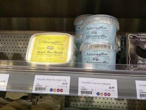 ¨vegan butter and cheese at Planet Organic in West London