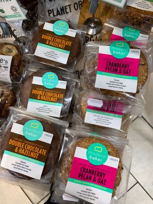 Vegan cookies at Planet Organic in West London
