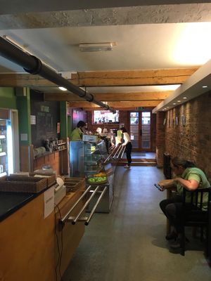 The place at Earth Cafe in Manchester