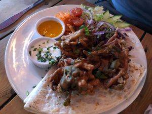 Papa ansar’s pakoras £5.3 at Fuel in Manchester