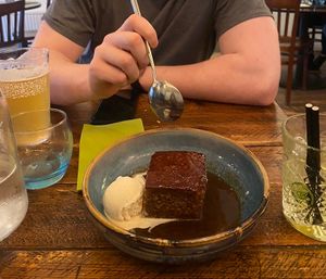   at Greens in Manchester