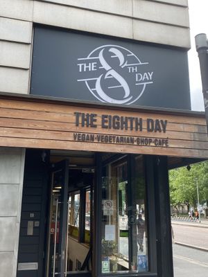 Outside   at The 8th Day in Manchester