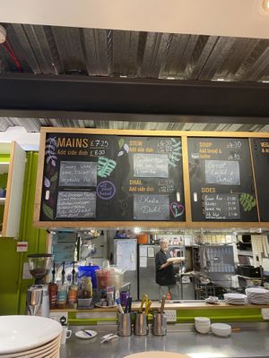 Menu   at The 8th Day in Manchester