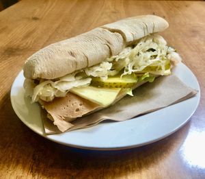 Rueben sandwich   at The 8th Day in Manchester