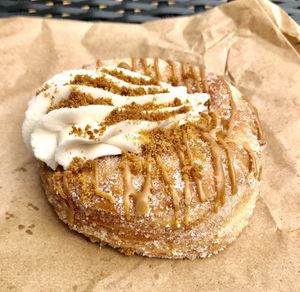 Caramel cronut   at The 8th Day in Manchester
