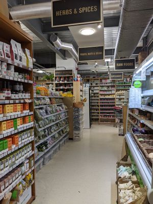 shop interior at The 8th Day in Manchester