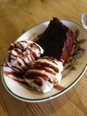 Ice cream and cake! at The Zoo in Hull