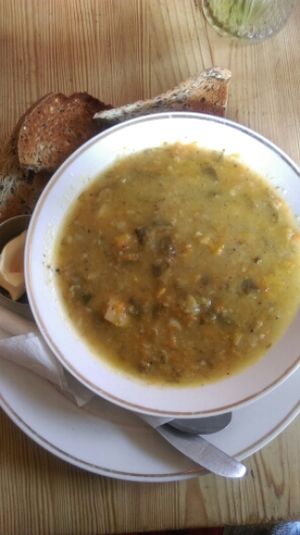 homemade soup at The Zoo in Hull