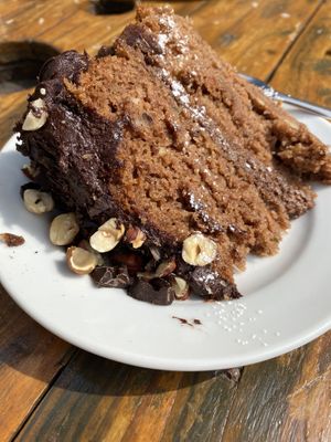 Chocolate Hazelnut Cake  at The Zoo in Hull
