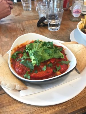 Vegan shakshuka  at The Zoo in Hull