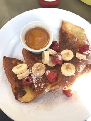 Vegan French toast :P at The Zoo in Hull