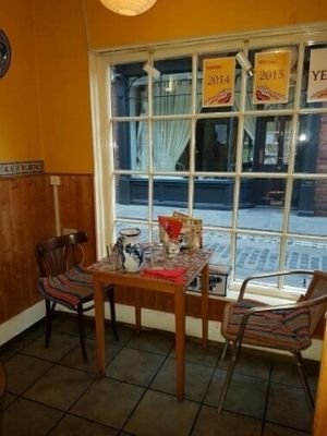 Window seat at El Piano in York
