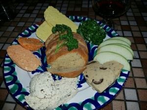 Cheese board at El Piano in York