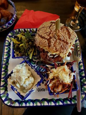 Bob best burger at El Piano in York