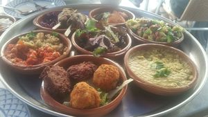 Tapas style sharing platter. at El Piano in York