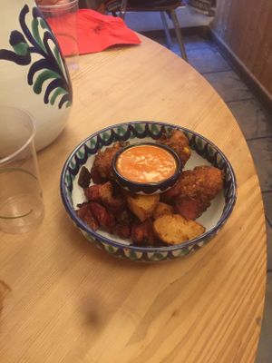 Amazing sides  at El Piano in York