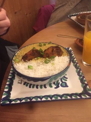 Main course portion size  at El Piano in York