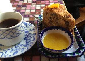 Carrot cake  at El Piano in York
