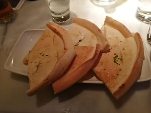 Garlic bread at Zeffirellis in Ambleside