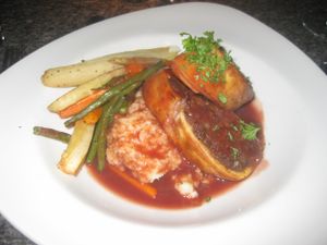 Vegan wellington at Zeffirellis in Ambleside