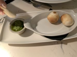 Vegan pesto  at Zeffirellis in Ambleside