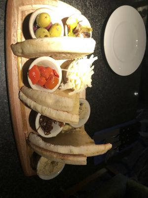 Vegan platter. Hurrah   at Zeffirellis in Ambleside