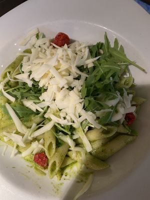 Pesto pasta at Zeffirellis in Ambleside