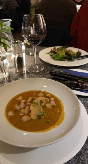 Soup of the day (vegan) at Zeffirellis in Ambleside