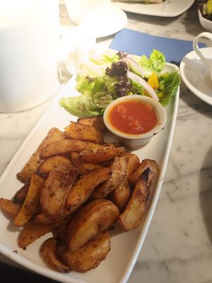 Spicy wedges at Zeffirellis in Ambleside