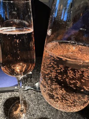 Alcohol free wine  at Zeffirellis in Ambleside