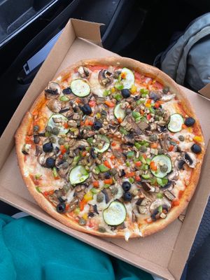 Vegan ‘The Big One’ at Zeffirellis in Ambleside