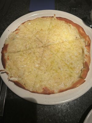 Cheese garlic breadd  at Zeffirellis in Ambleside