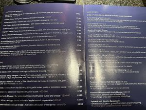 Menu June 2024  at Zeffirellis in Ambleside