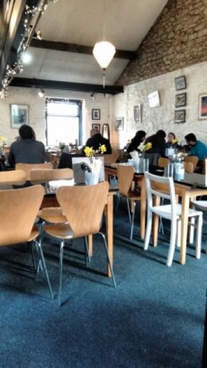 a really nice space at The Whale Tail Cafe in Lancaster