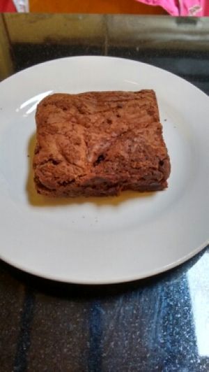 berry & beetroot brownie at The Whale Tail Cafe in Lancaster
