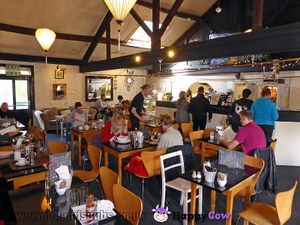 There are a couple of veggie places to eat in Lancaster. During our stay we used The Radish in New Street on several occasions for the wonderful porridge breakfast. We enjoyed a lunch in the Roots Café on George Street but once we discovered the Whale Tail we were hooked. Delicious food, friendly staff, a nice vibe as most of the city's leftfield use both this café and the Single Step Wholefoods shop on the ground floor. I am posting a few photographs including the specials board - great food at reasonable prices. Top stuff! at The Whale Tail Cafe in Lancaster