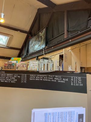 Alcoholic drinks  at The Whale Tail Cafe in Lancaster