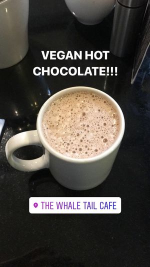 A picture says 1000 words (or three) at The Whale Tail Cafe in Lancaster