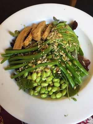 Special salad  at The Whale Tail Cafe in Lancaster