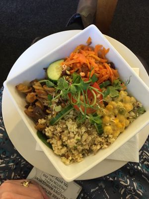 Whale tale salad  at The Whale Tail Cafe in Lancaster